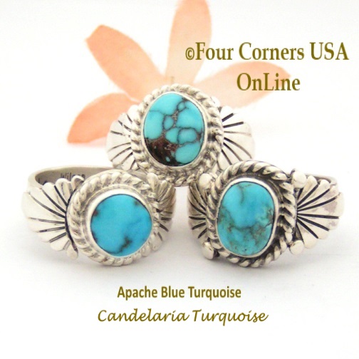 Shop Rings by Size from 4 to 14 at Four Corners USA Native American Jewely