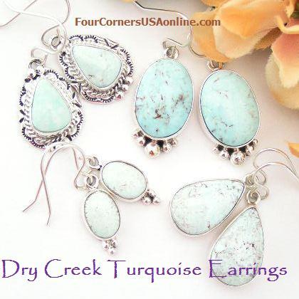 Dry Creek Turquoise Earrings Collection