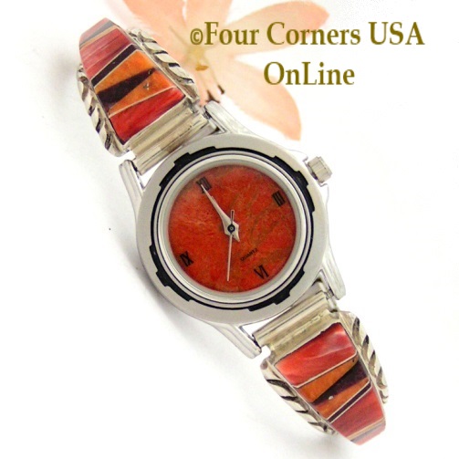 Womens Native American Sterling Watches Four Corners USA OnLine