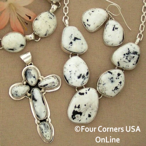 White Buffalo Turquoise Native American Jewelry Four Corners USA OnLine