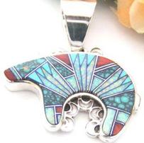 Native American Indian Jewelry Sterling Pendants