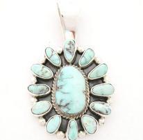 Dry Creek Turquoise Pendants Native American Indian Jewelry